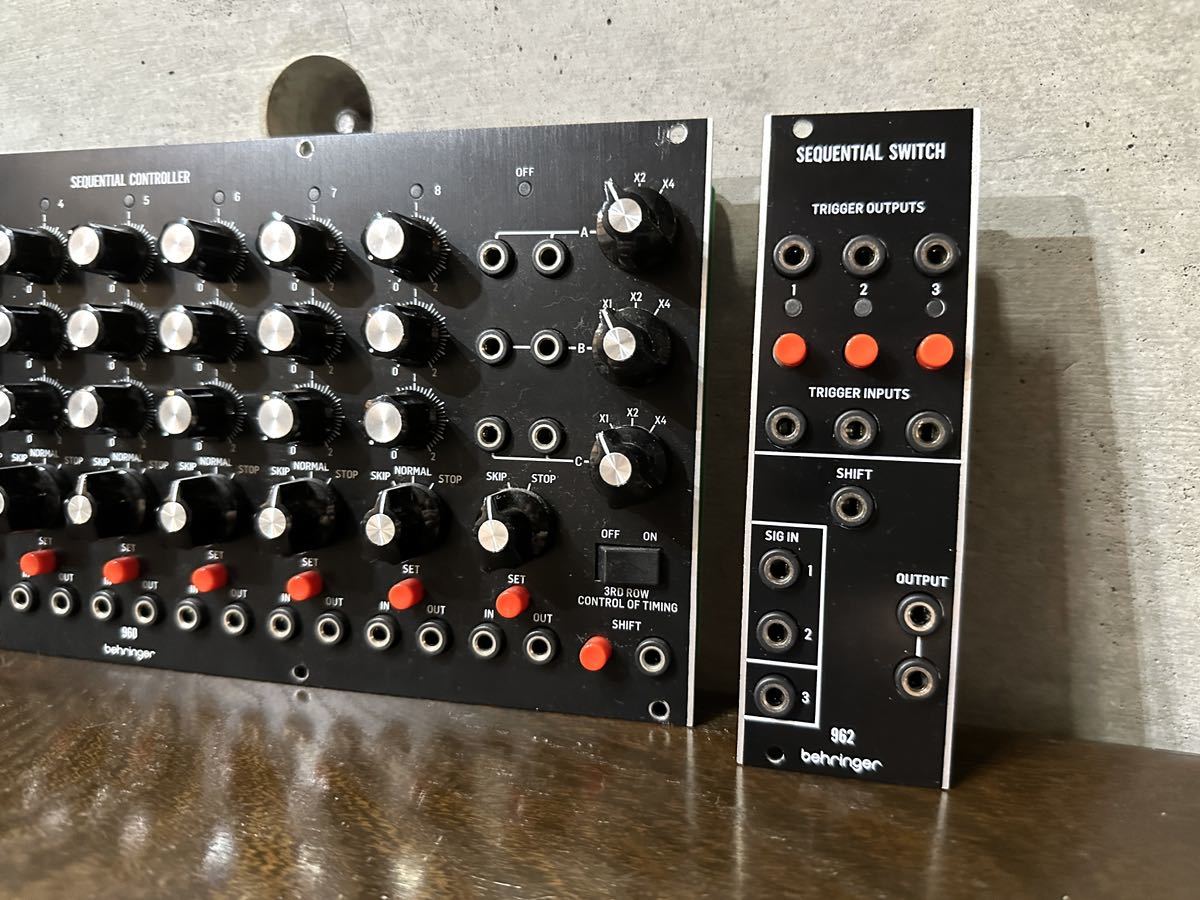 美品 Behringer 960、962 Sequencer セット ベリンガー 【公式通販】