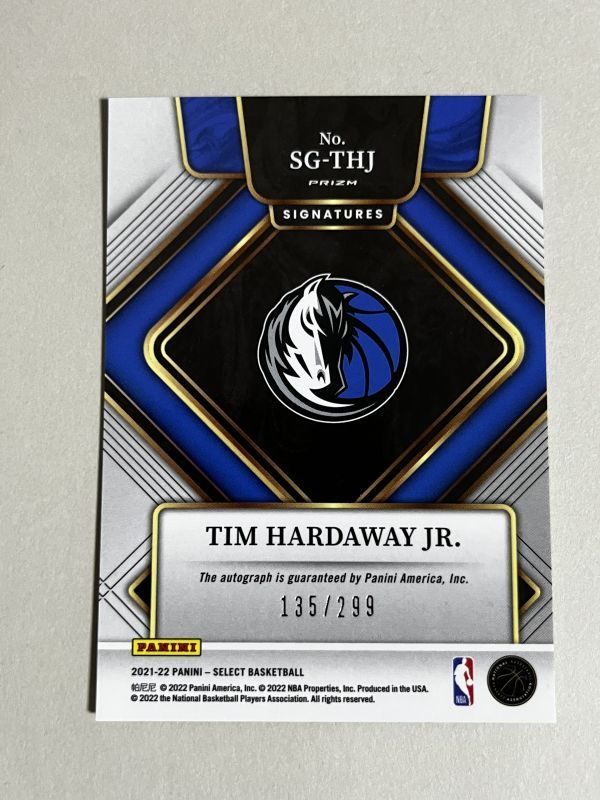 Tim Hardaway Jr. ティム・ハーダウェイジュニア 299シリ 2021-22 