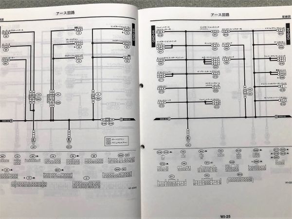フォレスター SG5 サービスマニュアル 電気配線図集 区分B 03.02