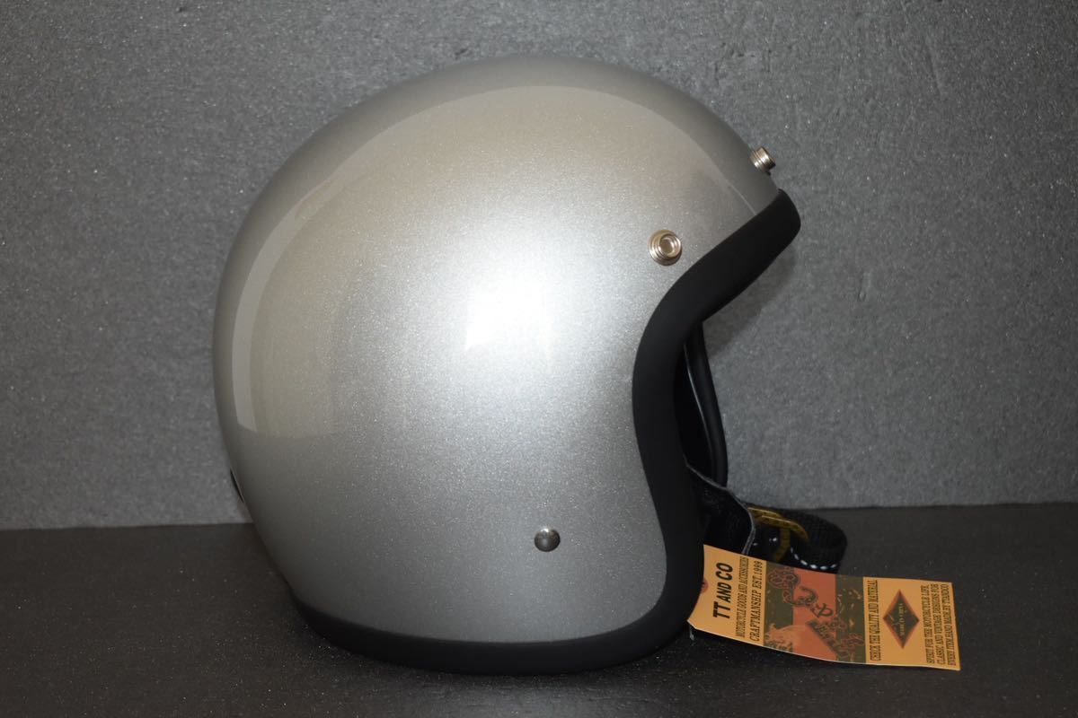 旧モデル] TT&CO 500TX Mサイズ 56-57cm ジェットヘルメット レザー 検 