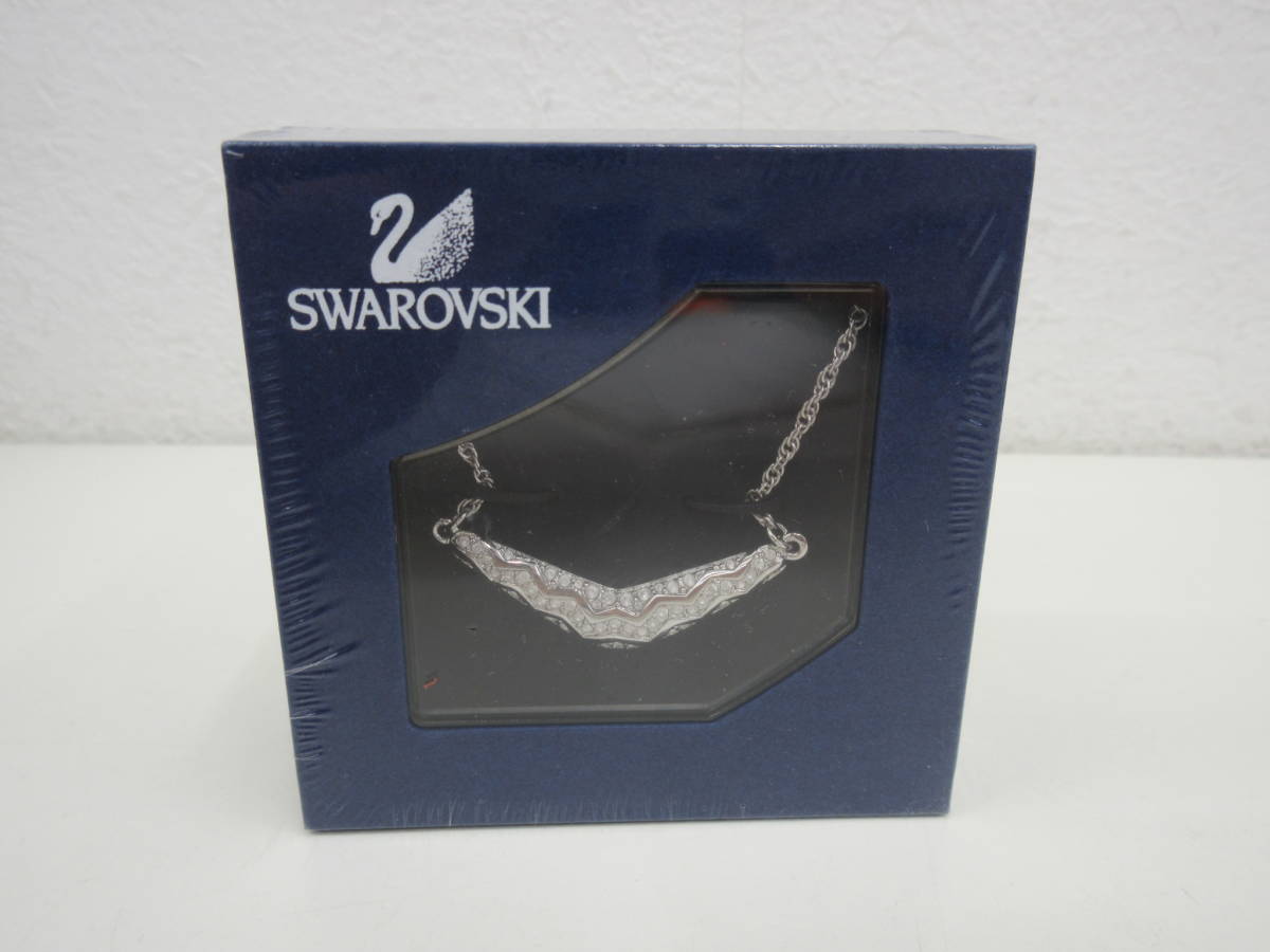 SWAROVSKI スワロフスキー ネックレス ピアス 4点まとめセット 箱付 