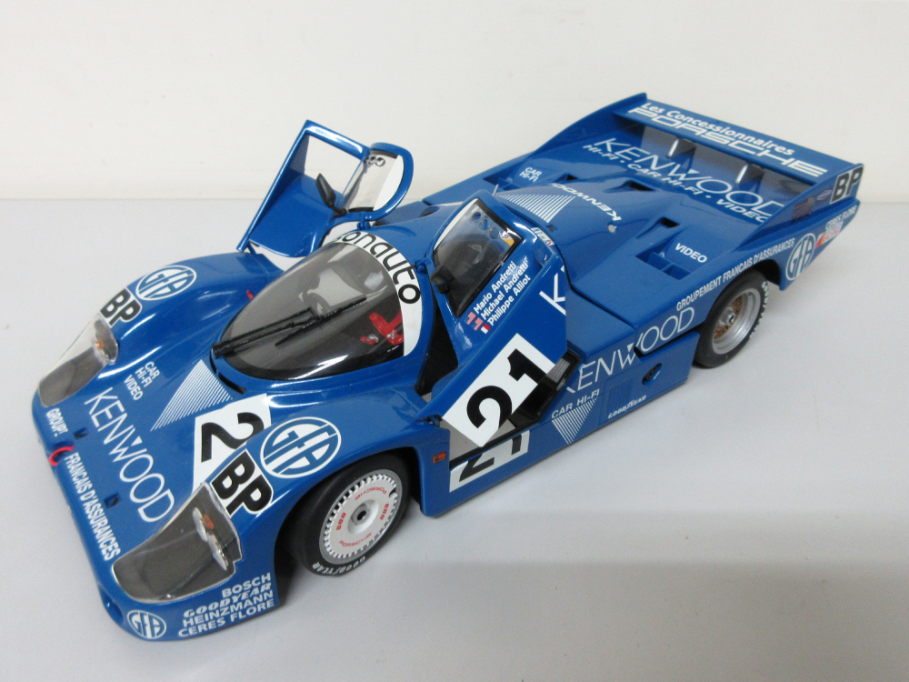 ☆ミニチャンプス ポルシェ 956L ANDRETTI/ANDRETTI/ALLIOT 1/18 #21