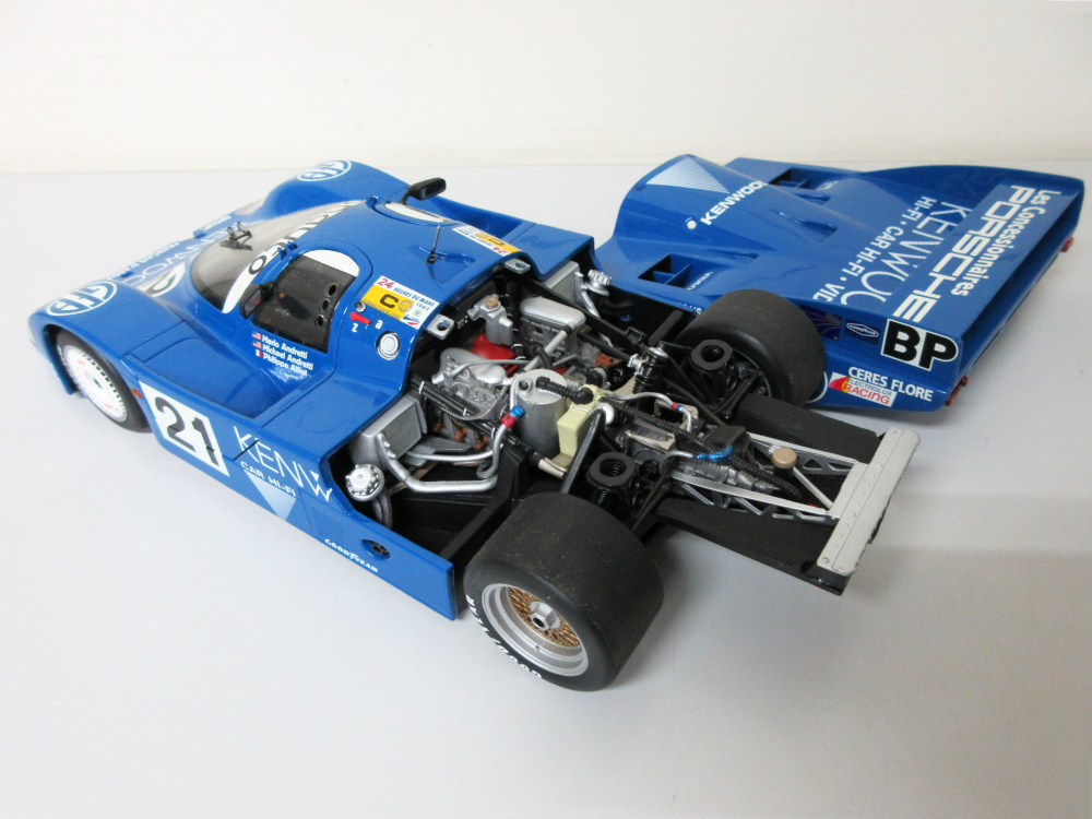 ☆ミニチャンプス ポルシェ 956L ANDRETTI/ANDRETTI/ALLIOT 1/18 #21