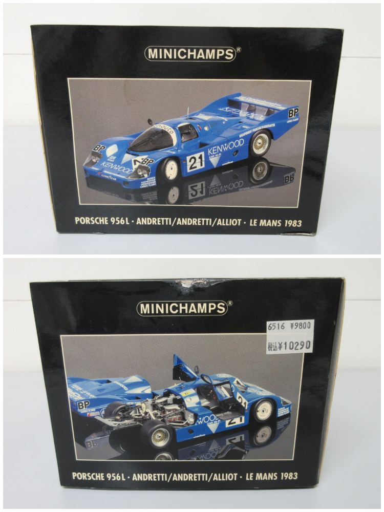 ☆ミニチャンプス ポルシェ 956L ANDRETTI/ANDRETTI/ALLIOT 1/18 #21