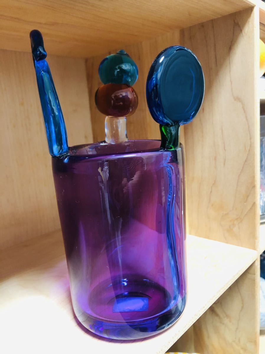 イッタラ ポムポム 130mm Scope D アメジスト iittala 美術品 イッタラ