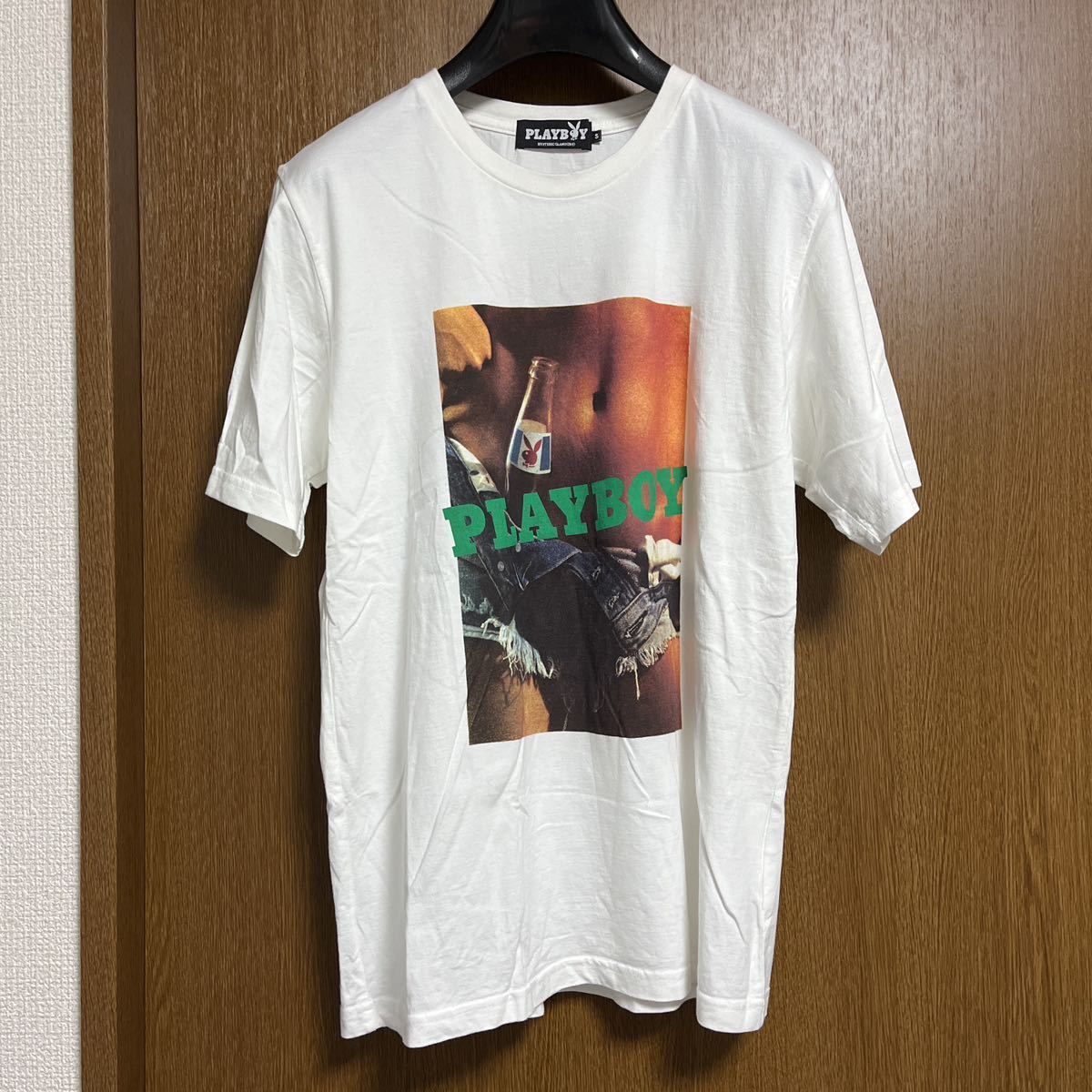 100%新品，お買い得 HYSTERIC GLAMOUR xPLAY BOYヒステリックグラマー プレイボーイ19ss Tシャツ S極 レザーコートパンツデニム(Sサイズ以下)｜売買されたオークション情報、yahooの商品情報をアーカイブ公開 - オークフ 男性用