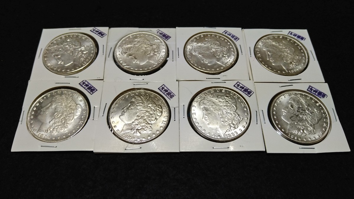 ピースダラー 1ドル銀貨 NGC □アメリカ□1922⁄1923⁄1924年 計6枚