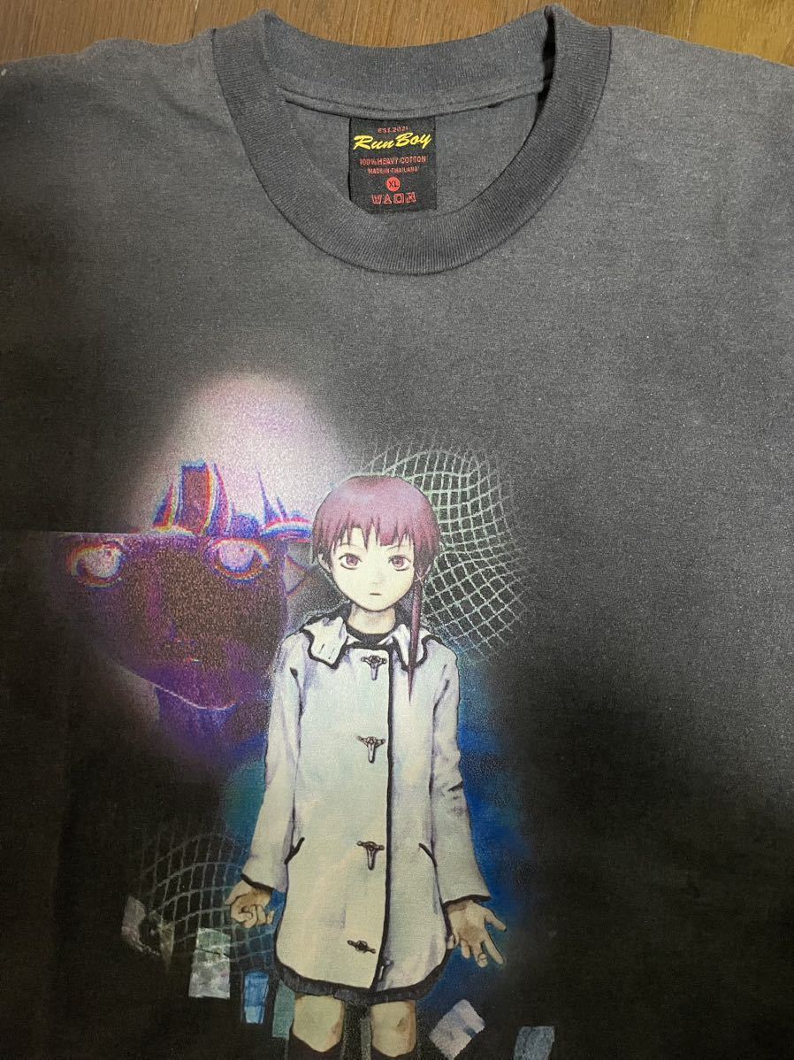 レインserial experiments lain シングルステッチ アニメtee アニメ 