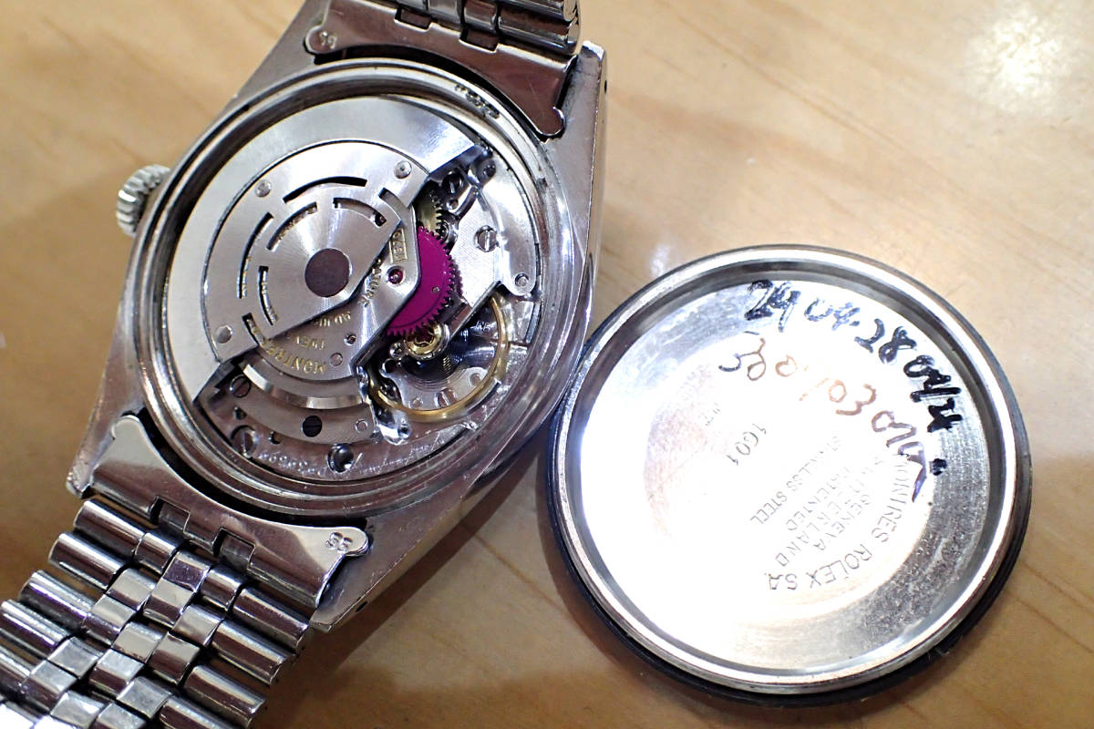 貴重/正規 ROLEX/ロレックス デイトジャスト ◇Ref.1601 WGベゼル 純正 
