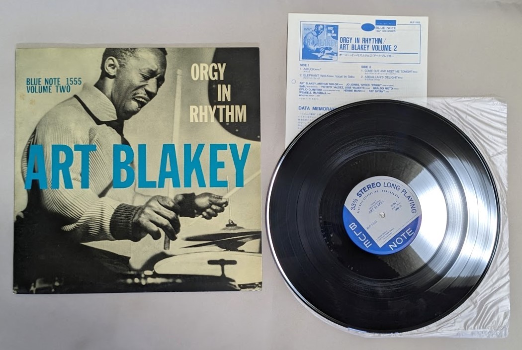 ART BLAKEY(アート・ブレイキー) 『ORGY IN RHYTHM』 BLUE NOTE 1555 VOLUME TWO LP(12インチ) Jazz 