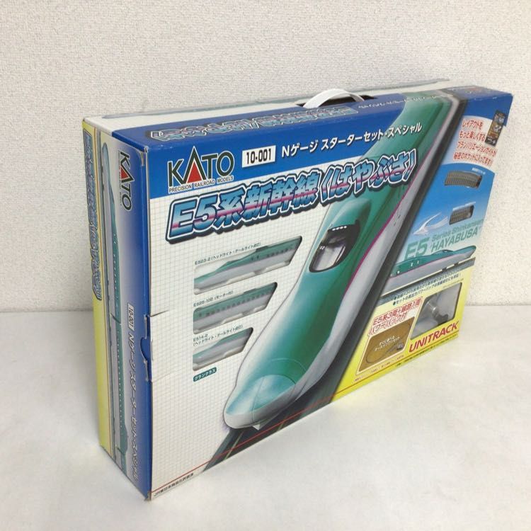 1円〜 ジャンク KATO Nゲージ 10-001 スターターセット・スペシャル E5系新幹線 はやぶさ ユニトラック KATO Nゲージ スターターセット E7系 北陸新幹線 10‐005