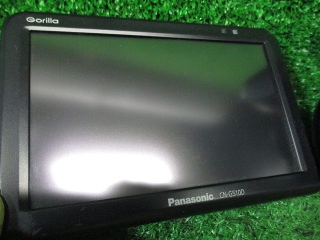 ポータブルナビ Panasonic Gorilla CN-G510D 地図データ2017年