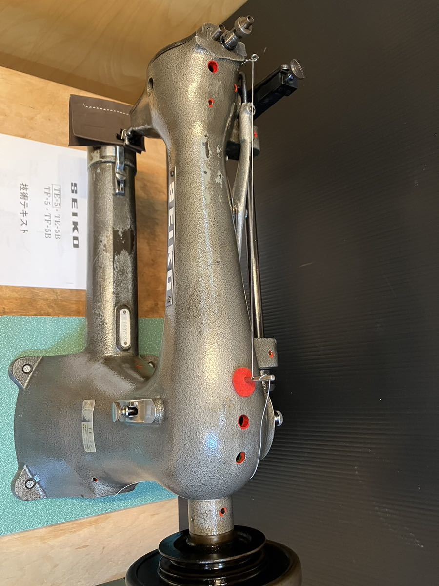 SEIKO セイコー 工業用ミシン アンティーク レザークラフト TE-2S 腕ミシン