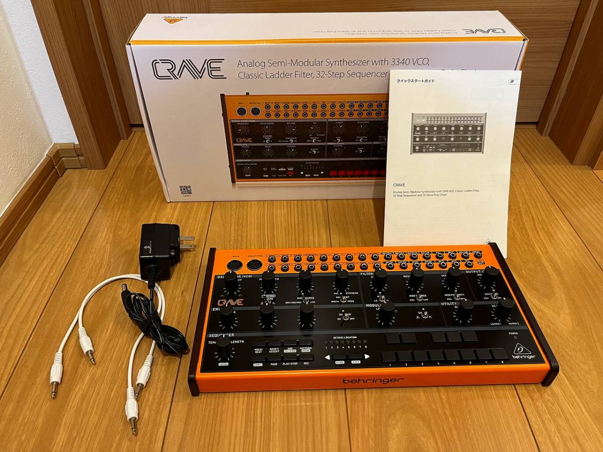 LED交換済み] Behringer Crave アナログシンセサイザー 【公式通販】