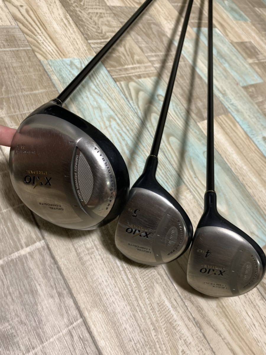 ★送料無料★ゼクシオプライム3本セット★XXIO PRIME★SP300★フレックスR★4w★5ｗ★ドライバー★