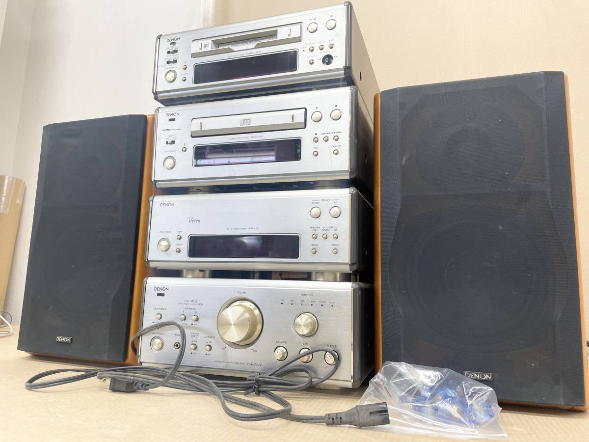 DENON PMA-7.5L DCD-6.5L DMD-7.5LⅡデノン MDデッキ 【公式通販】