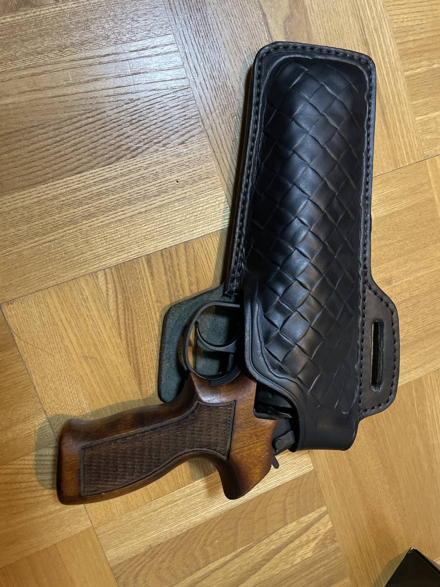 絶版！ 超レア！ マルシンガスリボルバー トグサの銃 マテバM2007 木製