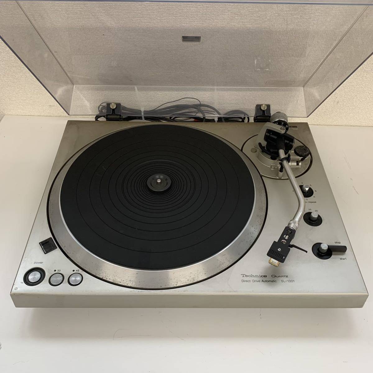 Ja4】 Technics SL-1301 レコードプレーヤー テクニクス ターン
