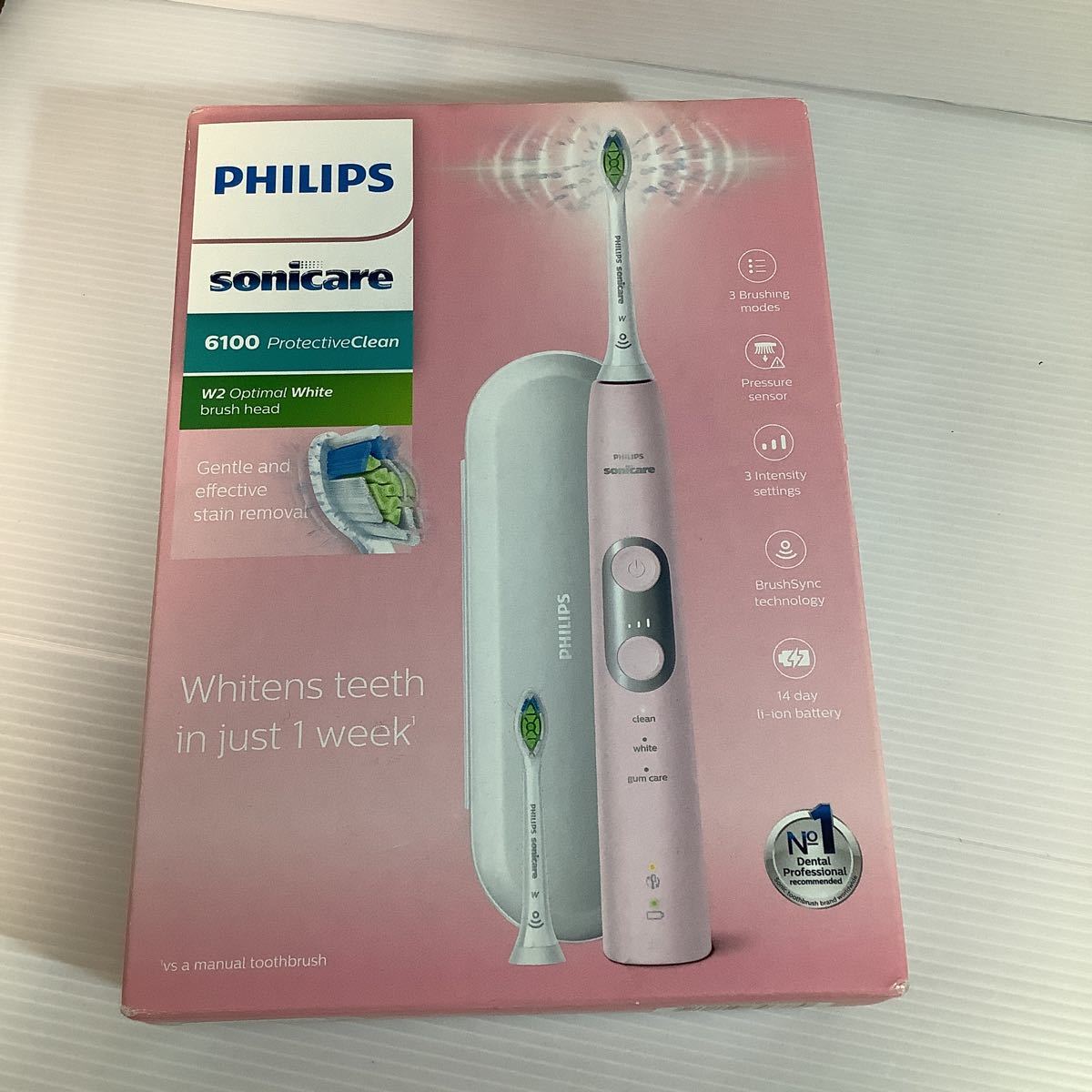 新品 送料込み PHILIPS sonicare 6100 Protective Clean フィリップス ソニッケアー 電動歯ブラシ プロテクティブクリーン