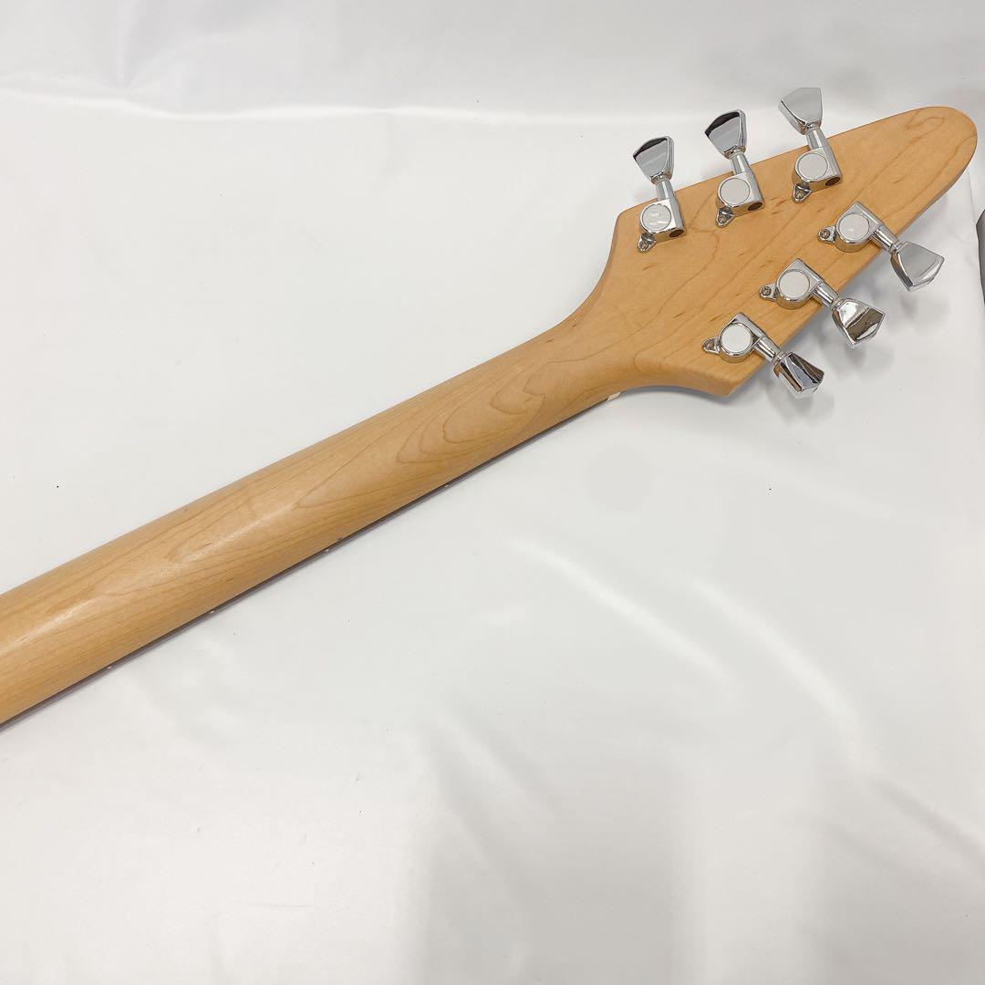 Mavis Acrylic Flying V アクリルボディ フライングV Mavis V Flying