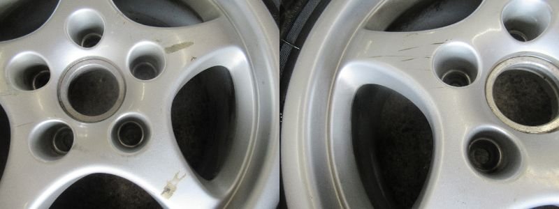 ポルシェ】964 純正 カレラ 16インチ カップホイール 6J 8J タイヤ 