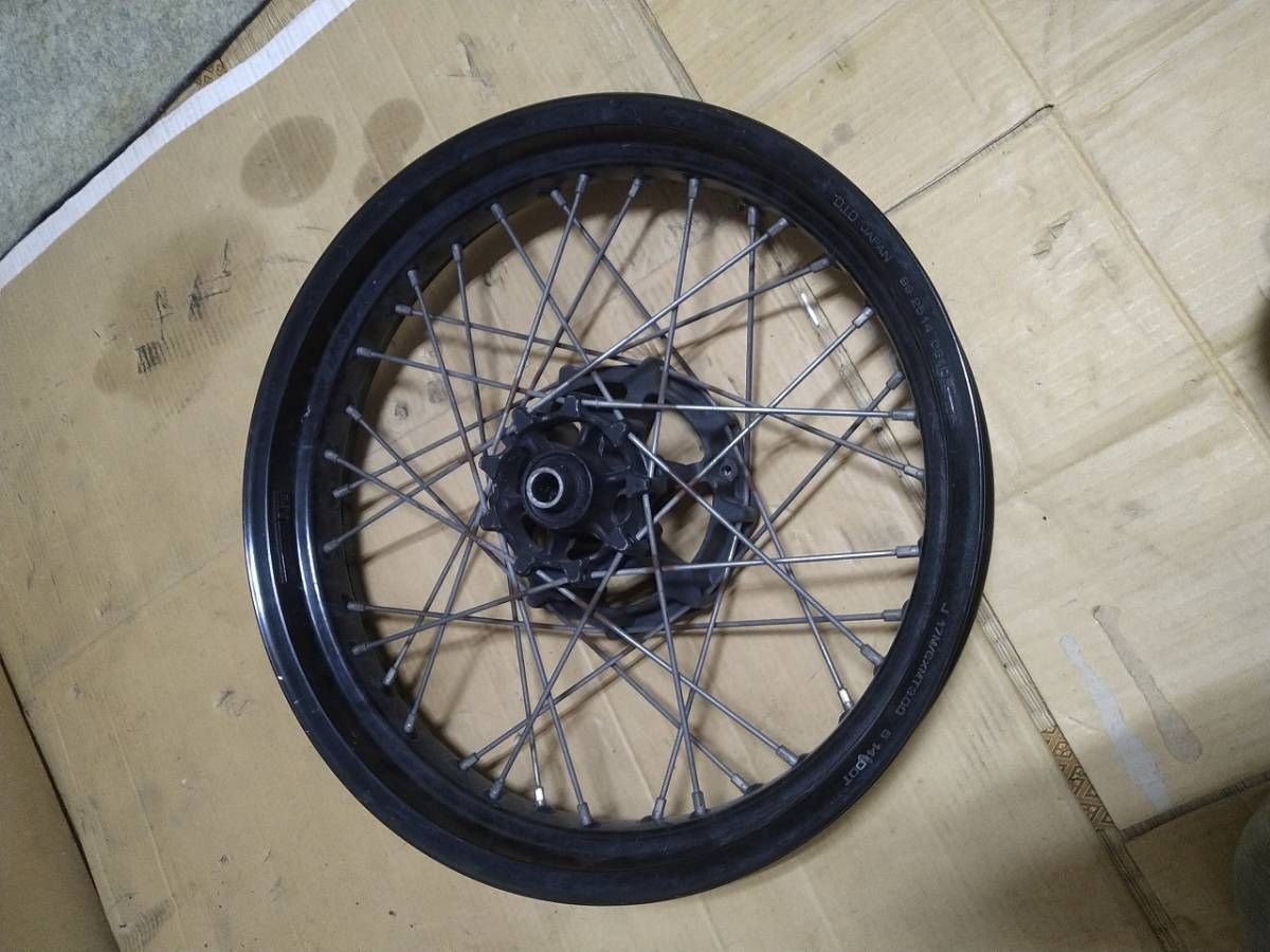 ☆彡WR250Xホイール前後セットRに流用も☆彡 WR250X 前後セット ホイール