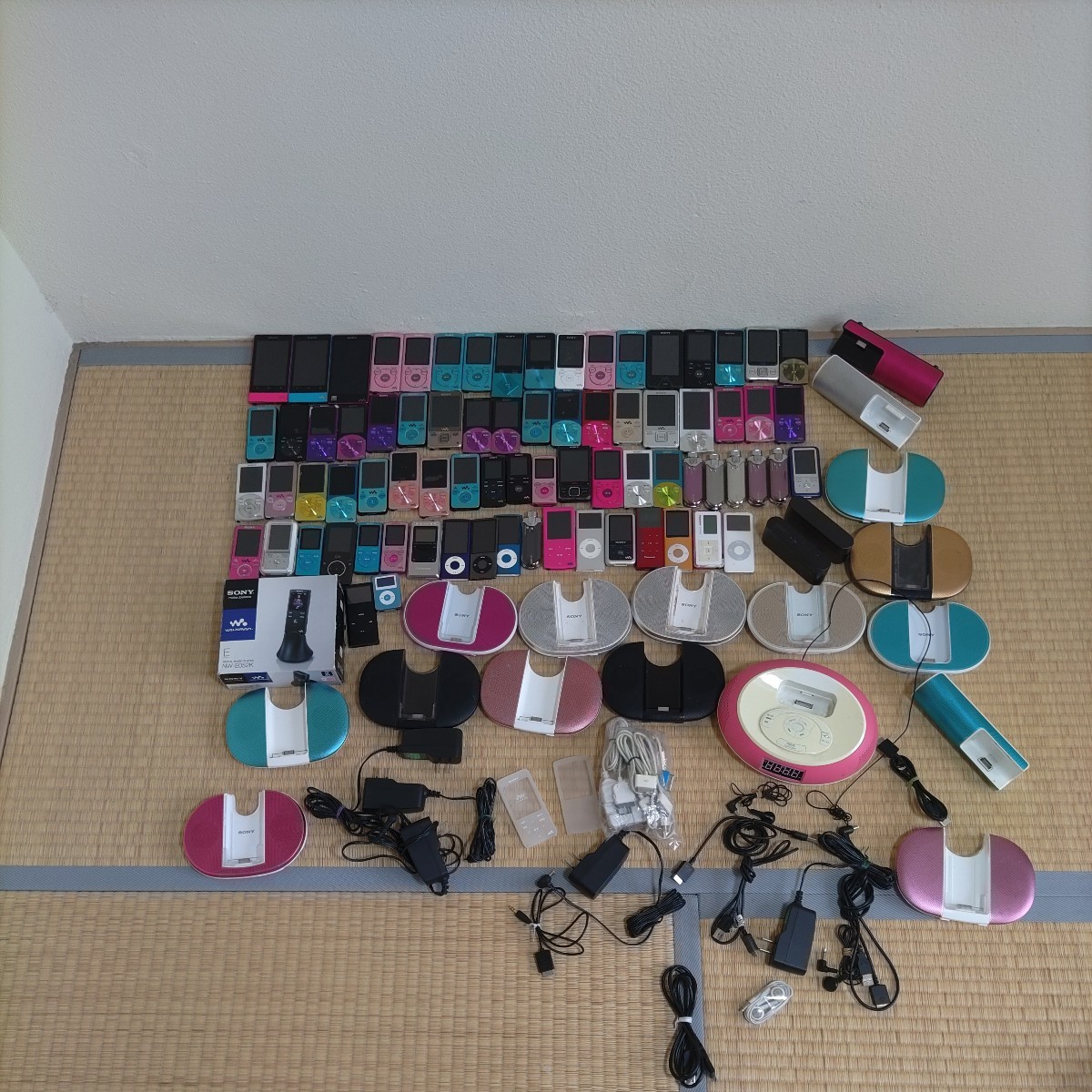 1円スタート　ソニーウォークマン　他50個以上セット ジャンク　ナンバー605