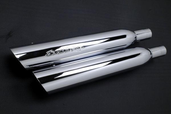 04-13 スポーツスター XL883 XL1200 スクリーミンイーグル スラッシュダウン スリップオン マフラー サイレンサー 検索）北米 バンス