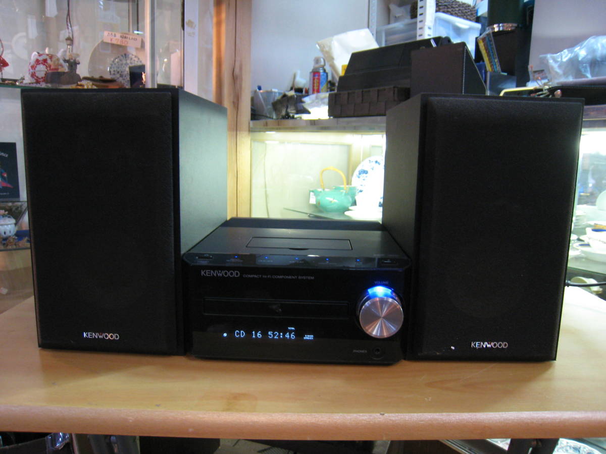 中古品・JVCケンウッド・コンパクトHi-Fiシステム・K-521-B・KENWOOD