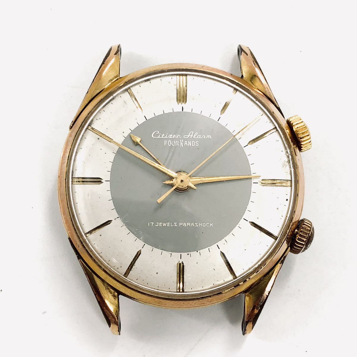 CITIZEN ALARM 時計 KA-473 シチズン アラーム フォーハンド 4H