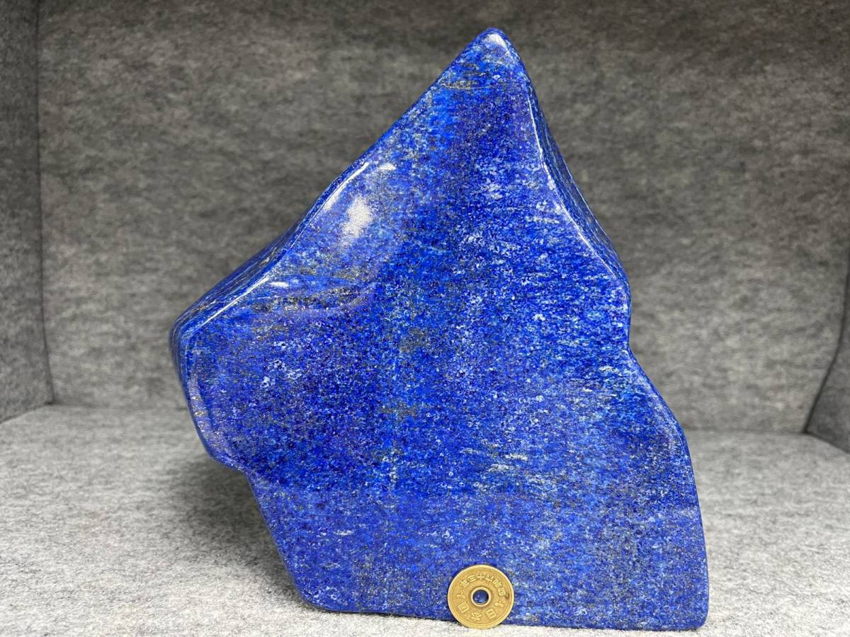 ラピスラズリ★4210g★原石 鑑賞石 自然石　置物　インテリア AAグレード