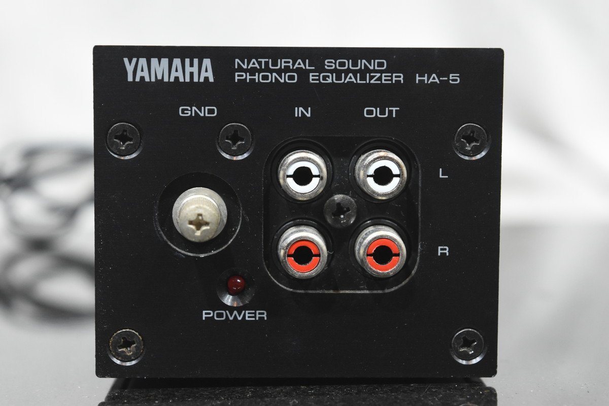 YAMAHA/ヤマハ フォノイコライザー HA-5 YAMAHA HA-5 フォノイコライザー