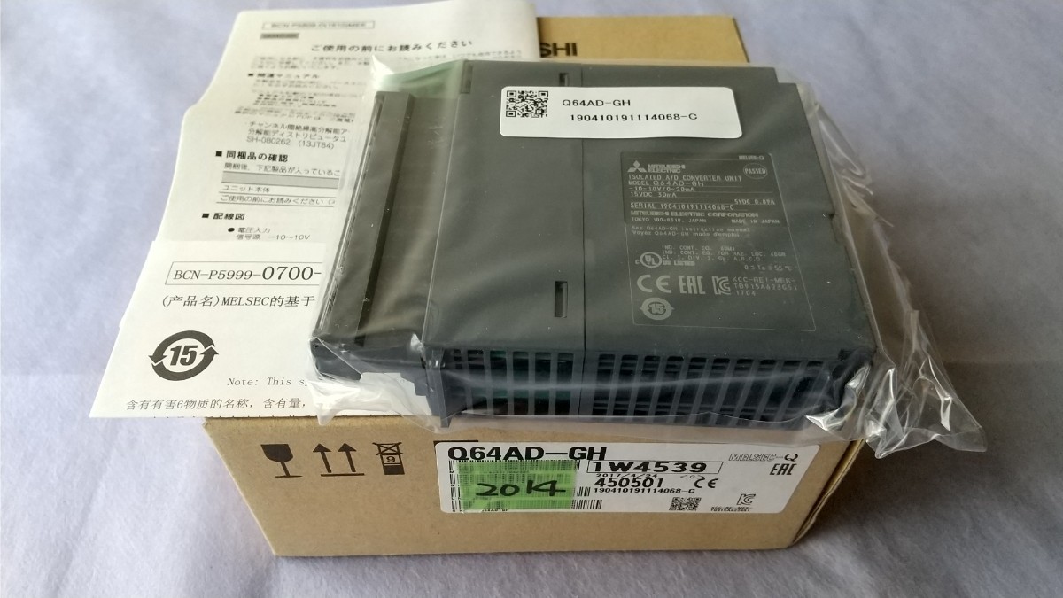MITSUBISHI ELECTRIC Q64AD-GH(2014)（未使用品) シーケンサ 三菱電機