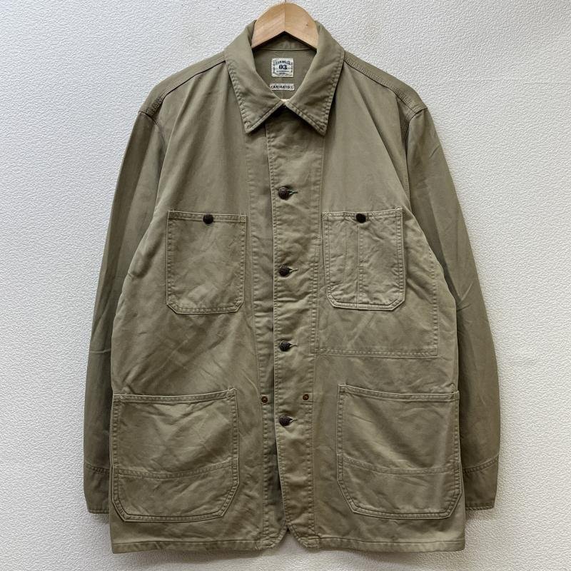 ハリウッドランチマーケット カバーオール ワーク ジャケット、上着 ジャケット、上着 3 ベージュ / ベージュ