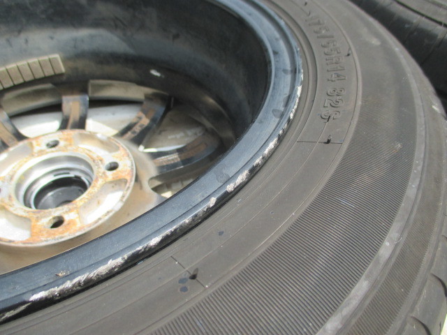 Humanline 14インチアルミホイール 175/65R14 タイヤ2020、22年製