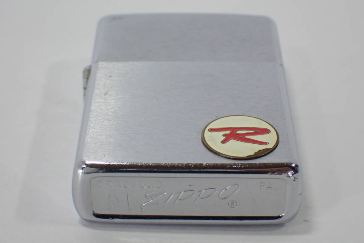 希少使用品スターリングシルバーZIPPOイタリックロゴ1980年代ZIPPO