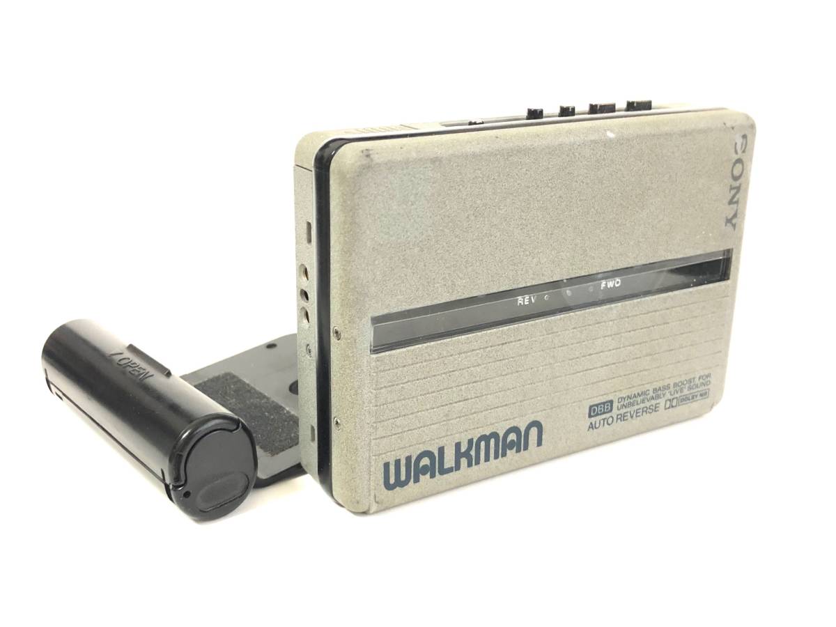 即決 稀少 当時物 動作OK SONY カセットウォークマン WM-EX7 RM-WME221