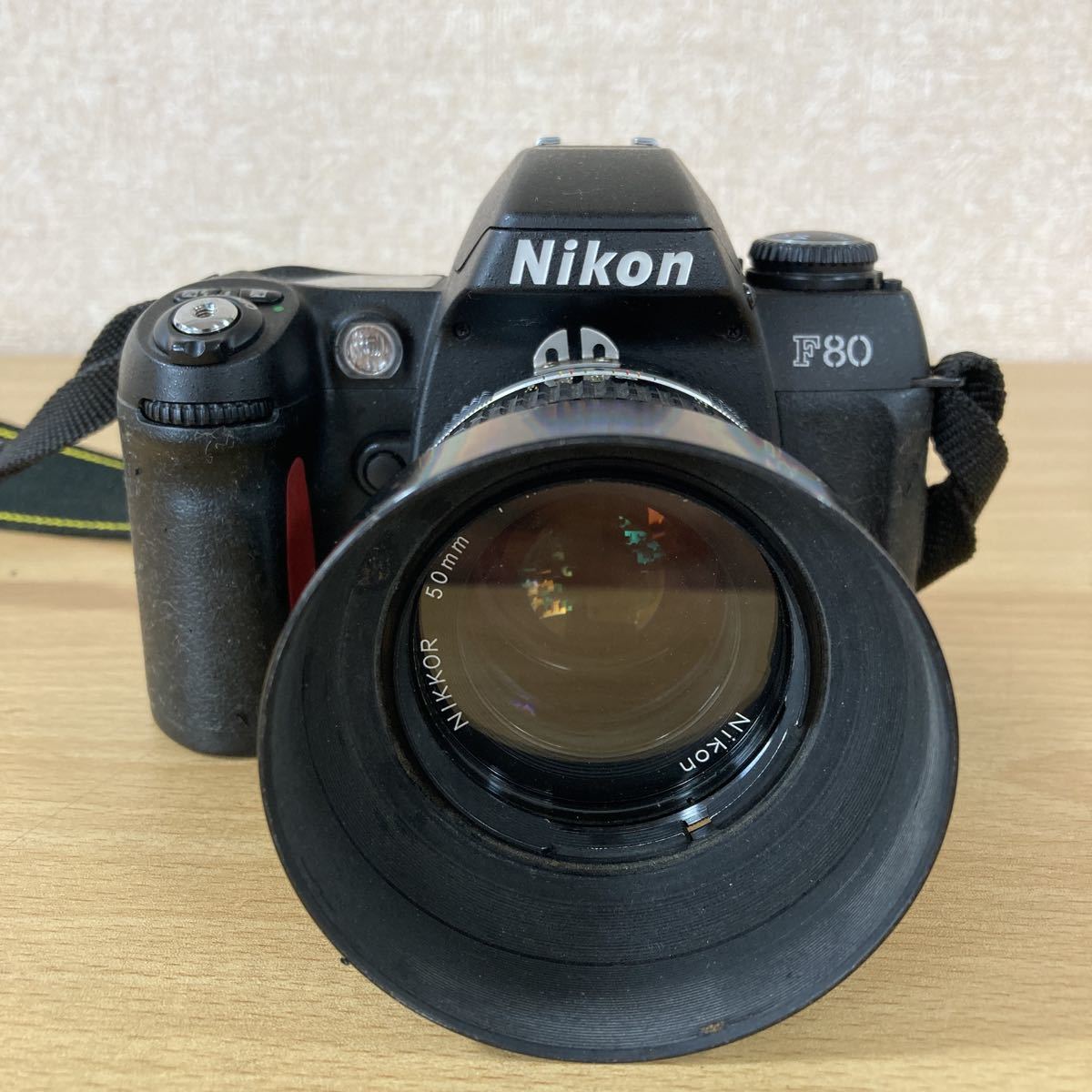 Aランク 完動品✨ Nikon F80 50mm F1.4 セット 1週間保証付 Nikon ニコン F80 LENS NIKKOR 50mm 1:1.4 4493359 HS-9 カメラ 一眼