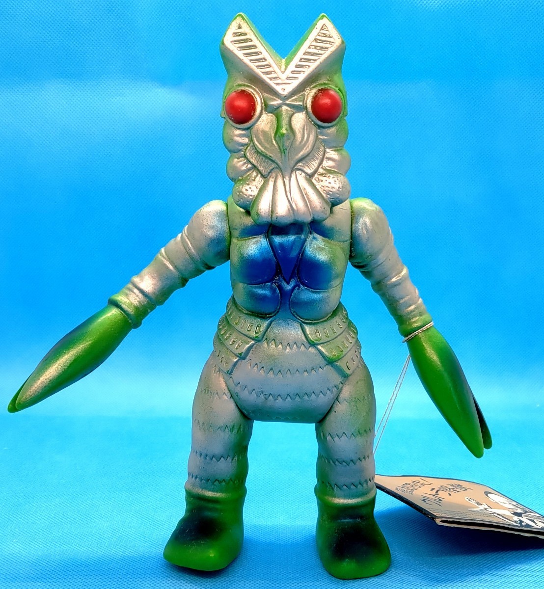 【タグ付き】バンダイ　限定復刻　ウルトラ怪獣　バルタン星人　緑