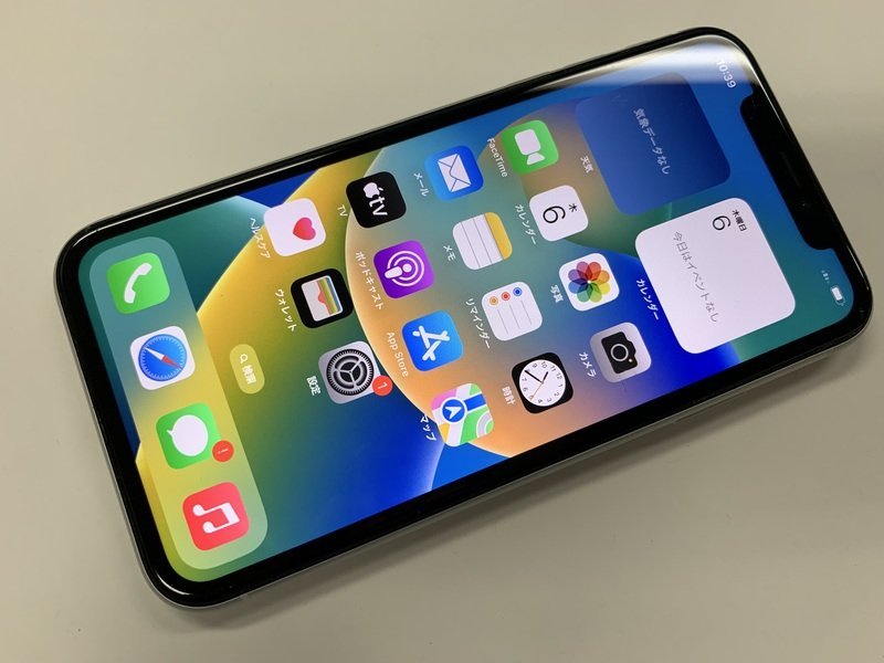 DM171 SIMフリー iPhoneXR ホワイト 128GB