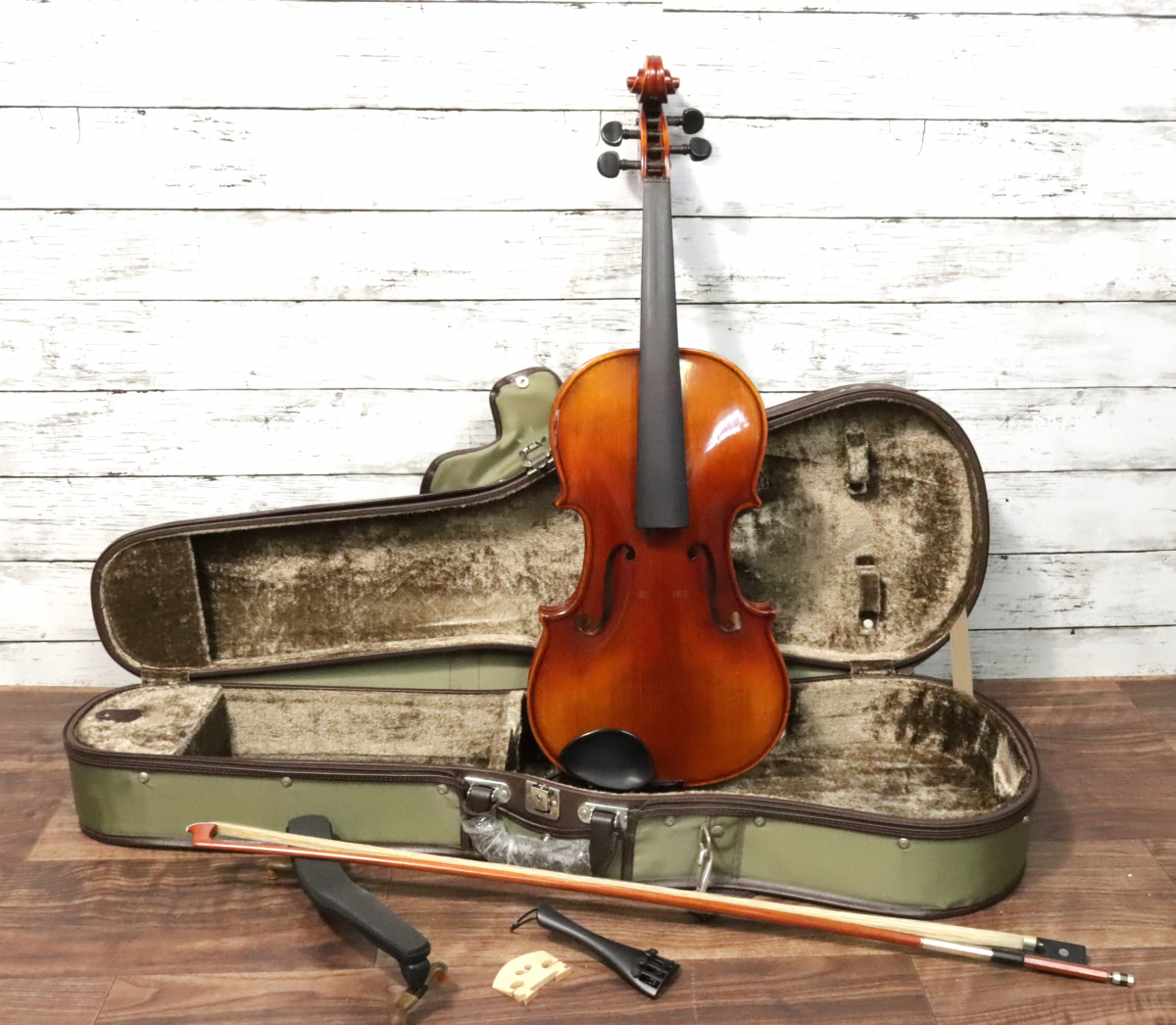 ト長】SUZUKI VIOLIN スズキ 鈴木バイオリン No.2 サイズ15.5 ANNO 