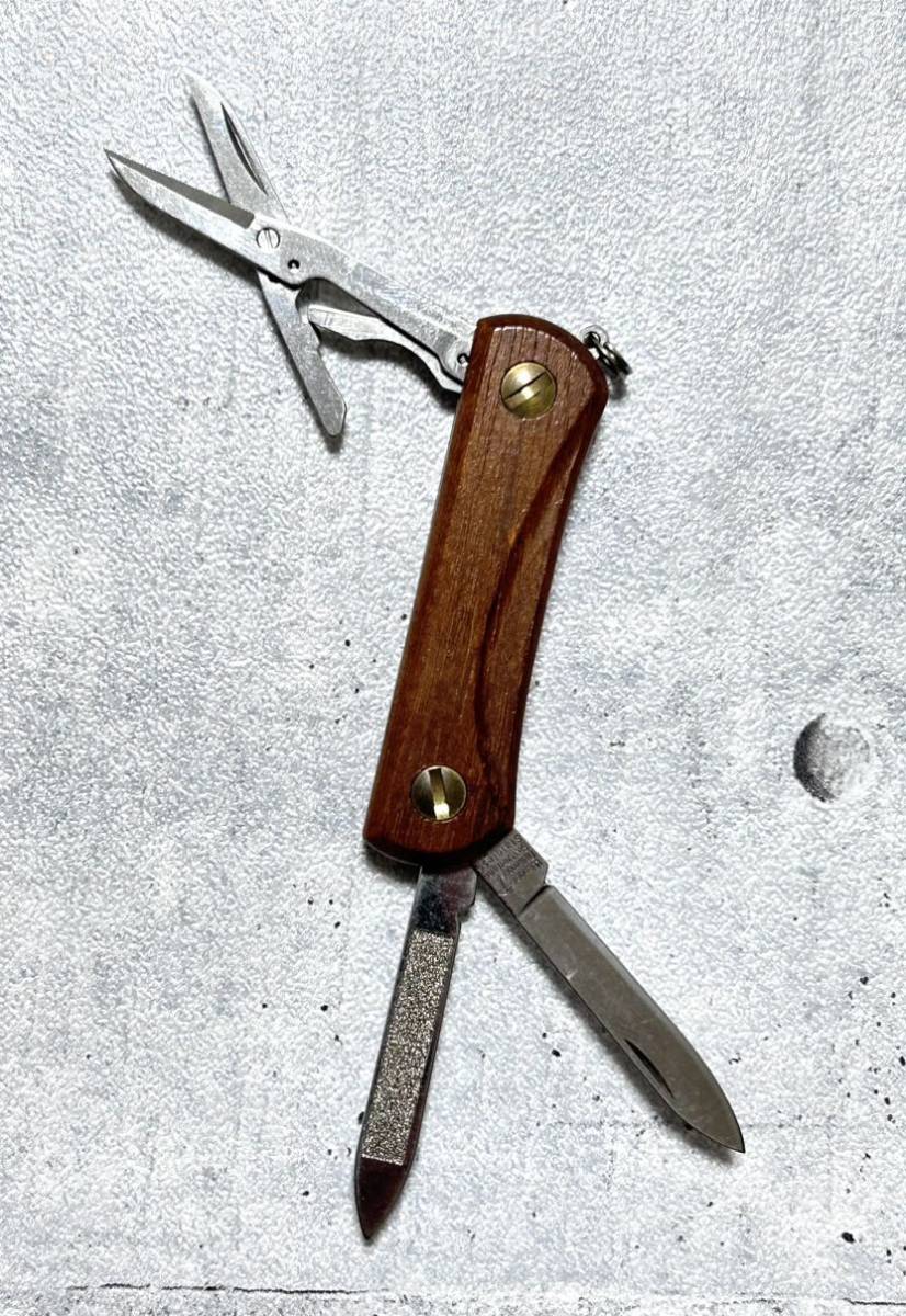 新作入荷，新作登場 ウェンガー スイスミリタリー マルチツール 十徳ナイフ キーホルダー ウッド ステンレス WENGER アウトドア 登山 キャンプ 柳7882(ナイフ)｜売買されたオークション情報、yahooの商品情報をアー その他