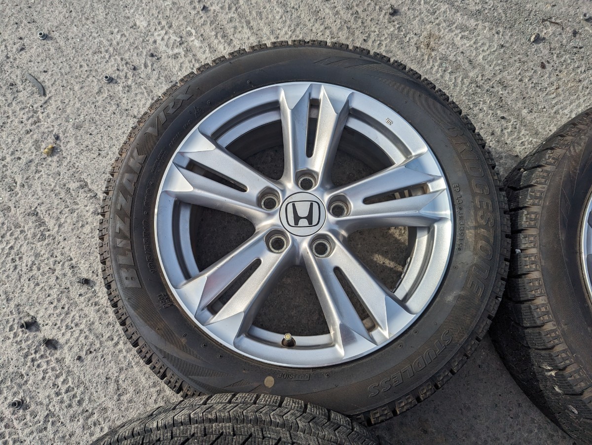 HONDA ホンダ CR-Z CRZ ZF1 純正 タイヤ付きホイール 16×6J+45 PCD 