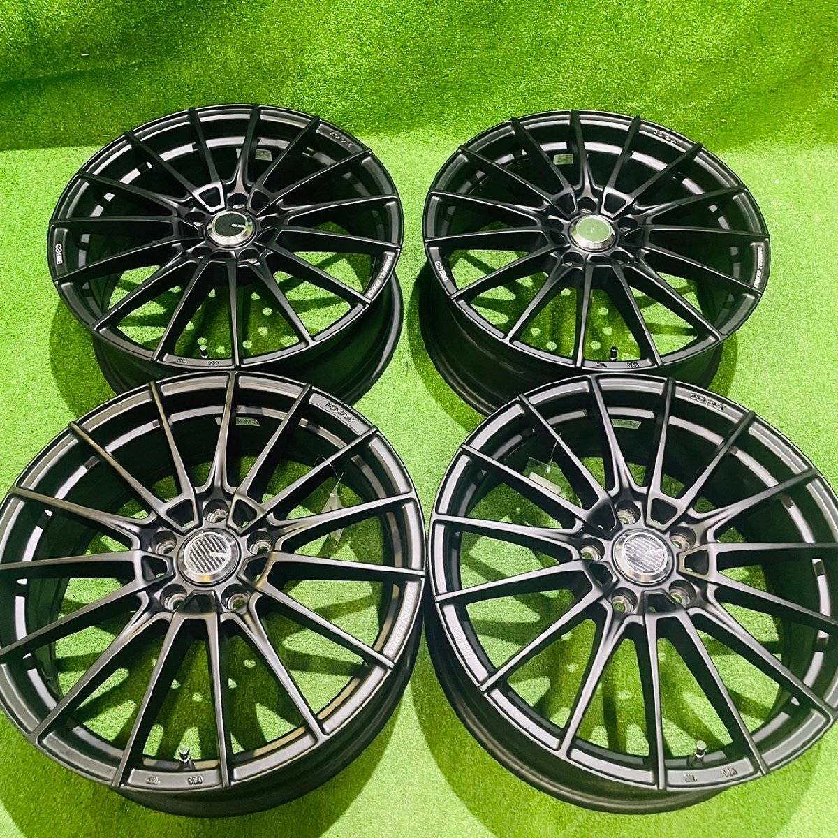 【激安大特価，お買い得】 ●【激熱！】ENKEI　TUNING　FC01　18×7.0J＋48　114.3/5穴　ヴェゼル、レヴォーグ、CX-5、CX-3等　札幌豊平区発【店頭引取OK】●