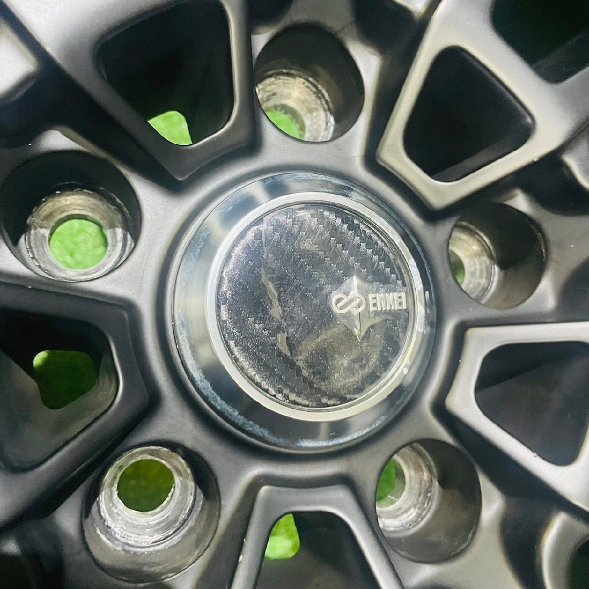 【激安大特価，お買い得】 ●【激熱！】ENKEI　TUNING　FC01　18×7.0J＋48　114.3/5穴　ヴェゼル、レヴォーグ、CX-5、CX-3等　札幌豊平区発【店頭引取OK】●