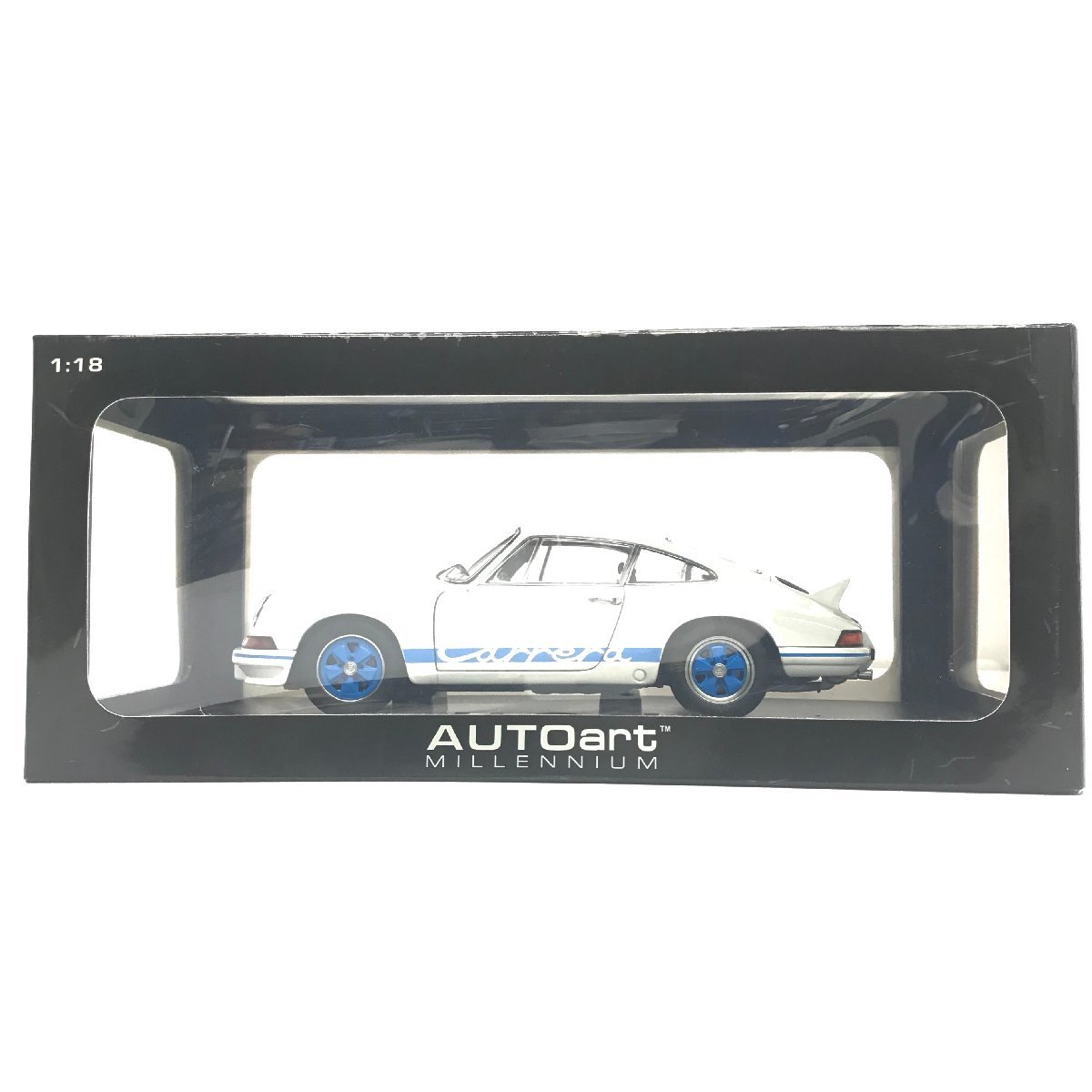 FUR【ジャンク】サイドミラー欠品 AUTOart ポルシェ911 カレラ RS2.7 ミニカー 箱ダメージ有【061-230707-SM-01-FUR】