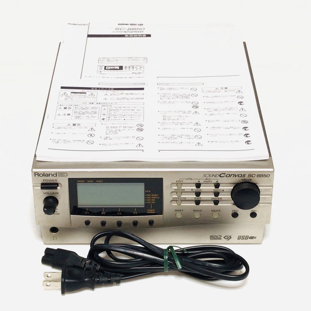Roland SC-8850 音源モジュール Roland SC-8850 音源モジュール Sound Module ローランド