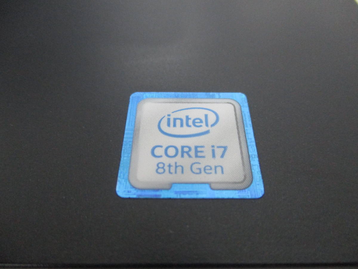 ジャンク品 ◇DELL Latitude 5590 ◇ Core i7第8世代 / メモリ 8GB