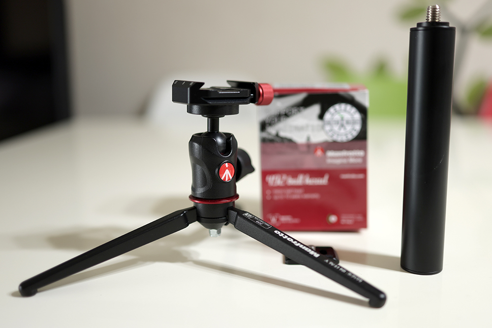 テーブルトップ三脚キット マンフロット(Manfrotto) SCREWでLED