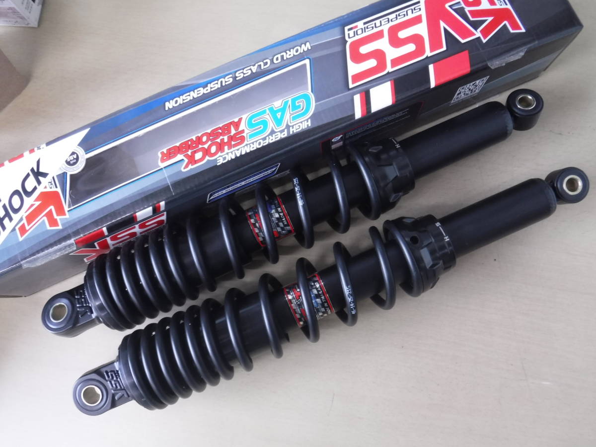 YSS リアサスペンション 2本 385ミリ ガスショックアブソーバー中古美 